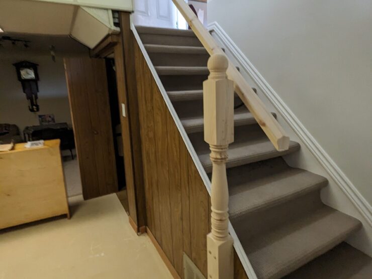 Simple Stair Railing Kincardine